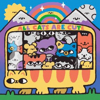 catbeats - All Cats Are Cute (Cloudy blue ) LP